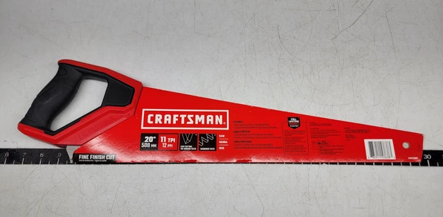 Craftsman CMHT20551 20" Fine Finish Cut Hand Saw b-x