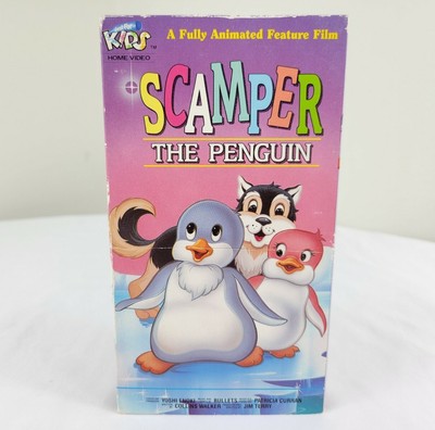 SCAMPER THE PENGUIN - VHS Tape 1989 - Just For Kids Home Video £9.76 ...