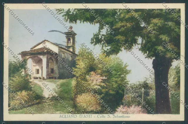 Asti Agliano Terme postcard ZB1613
