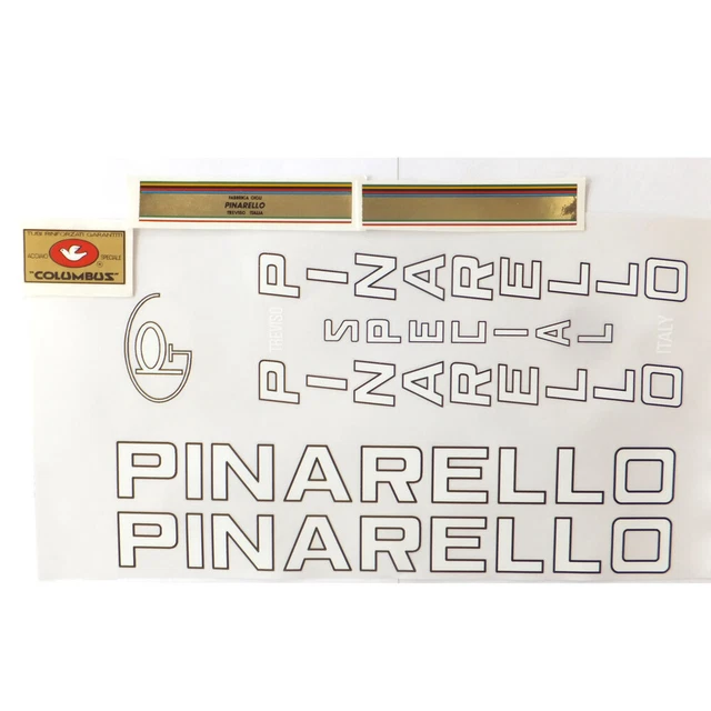 Autocollant Pinarello Pour Tube Diagonal - Décoration Vélo - Neuf
