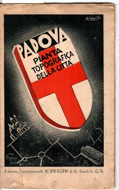 Padova. Pianta topografica della città