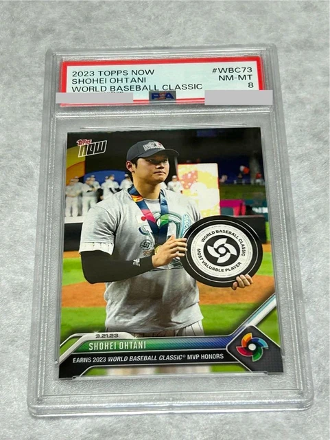その他 2021 MVP Shohei Ohtani Prizm swirl WBC 2021 Prizm Shohei Ohtani White Wave Card PSA 8 | eBay