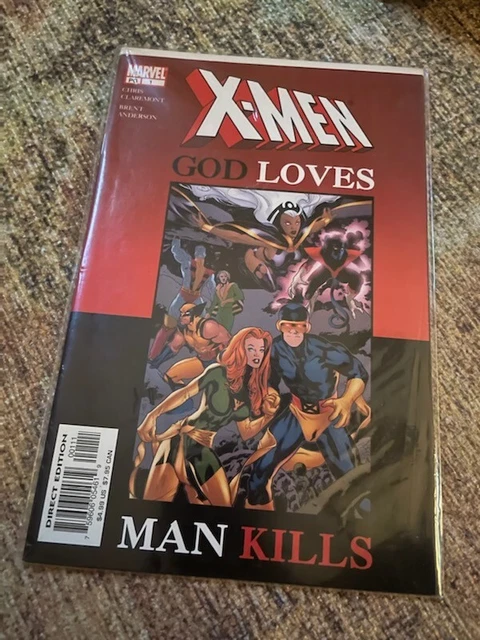 X-Men God Loves Man Kills Special Edition #1 Comic Marvel 2003 Chris Claremont