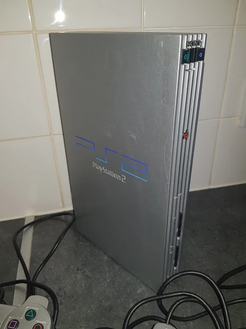 sony playstation 2 silver