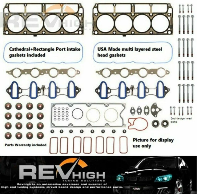 DW940S - GASKET SET VRS VN SERIES 2 VP VR V6 3.8 LITRE (VALVE
