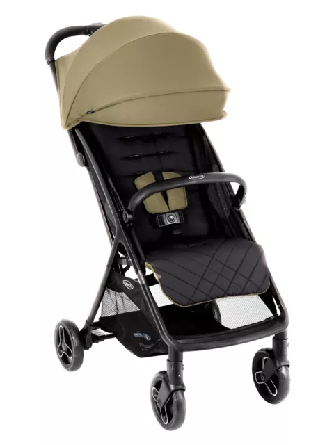 GRACO Myavo Lightweight Baby Child Pushchair Stroller Foldable  From Birth KHAKI