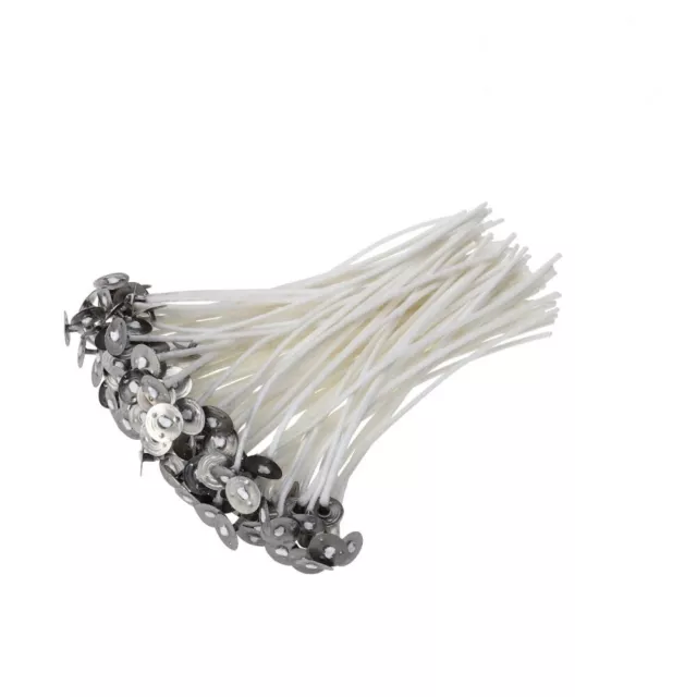 100 piezas mechas de algodón accesorios para hacer velas núcleo - mantequilla duradera