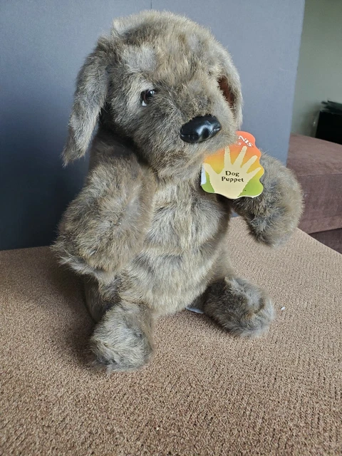 FOLKMANIS SITTING DOG Hand Puppet $35.99 - PicClick