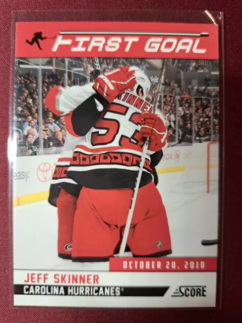 Jeff Skinner FIRST GOAL 2011-12 Score #1 Carolina Hurricanes NHL Trading Card