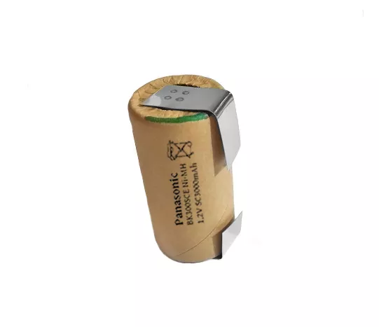 Panasonic U-Lötfahne BK300SCE 3000 mAh Sub-C NiMH Industriezelle Pappmantel 1,2V