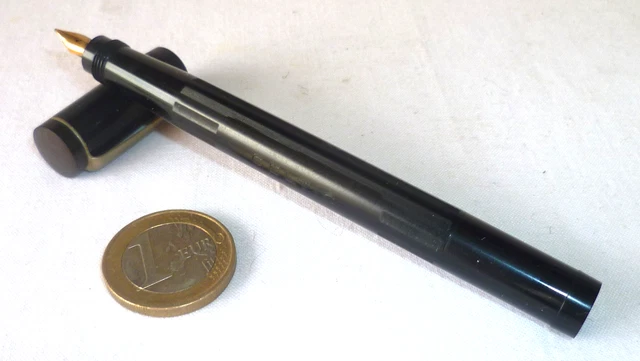 Stylo plume en ébonite GOLD STARRY années 20 (Gebraucht) in Concise für