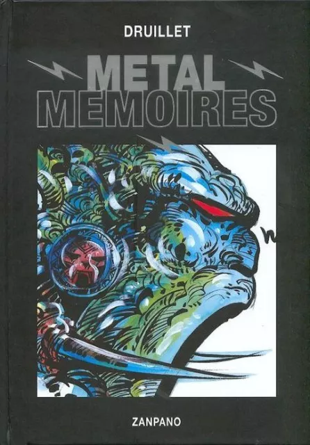 Druillet TT Metal Memoires Dessin inédit Lone Sloane Vuzz Etc...,éo Zanpano NEUF