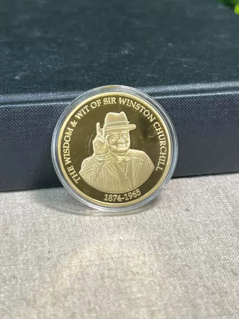 2010 Proof "We Shall Fight.." The Wit And Wisdom Of Sir Winston Churchill Coin
