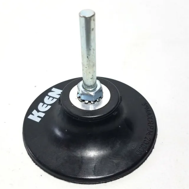 Keen Abrasives 3" Holder for Type "R" Quick Change Discs 1/4" Shank
