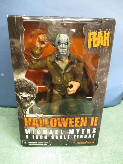 Mezco Cinema Of Fear Halloween II Michael Myers 9" Scale Figure Rob Zombie 2010