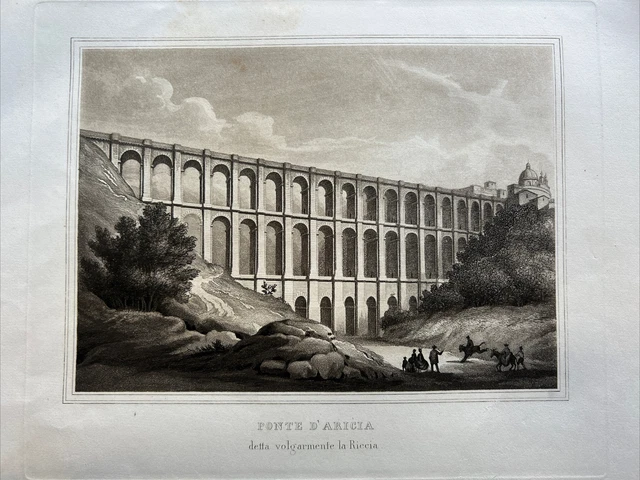 Lazio; Castelli Romani "Ariccia"Cacchiatelli Cleter 1870