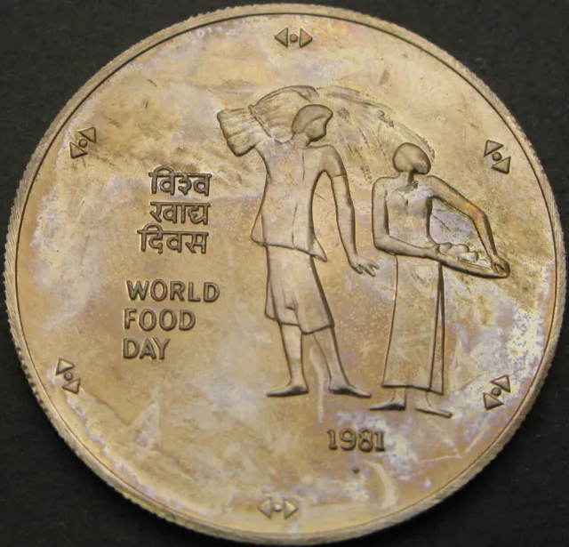 INDIA 10 Rupees 1981 - FAO - aUNC - 3763 ¤ PB