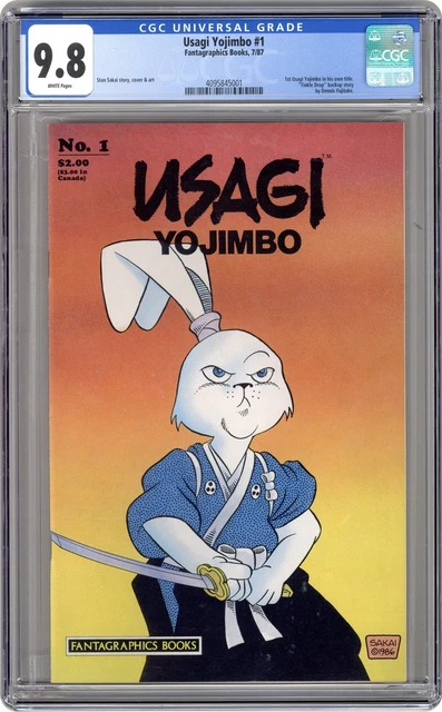 Usagi Yojimbo #1 CGC 9.8 1987 4095845001