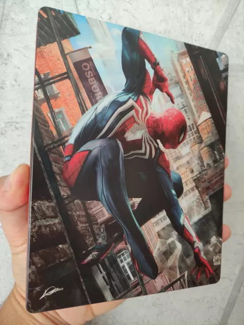 MARVEL SPIDERMAN Collector's Edition STEELBOOK STEEL CASE PS4 STEELBOX - no game MARVEL SPIDERMAN Collector's Edition STEELBOOK STEEL CASE PS4 STEELBOX - no game