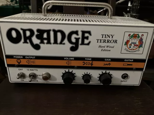 Orange Tiny Terror Amp Head 15/7 Watts switchable guitar amplifier.