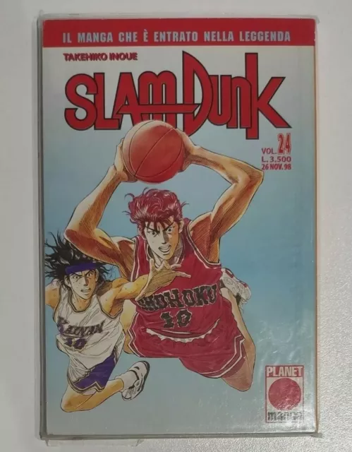 SLAM DUNK N.24 (PRIMA EDIZIONE Sottiletta) - PLANET MANGA - NUOVO.