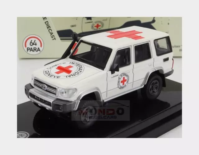 1:64 PARAGON Toyota Land Cruiser 76 Irc Comite Int.Geneve Med.Car 2017 PA-55318