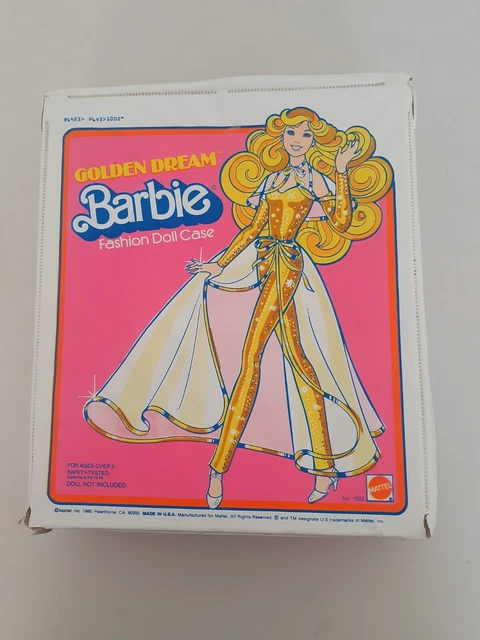 Vintage barbie 2024 doll case