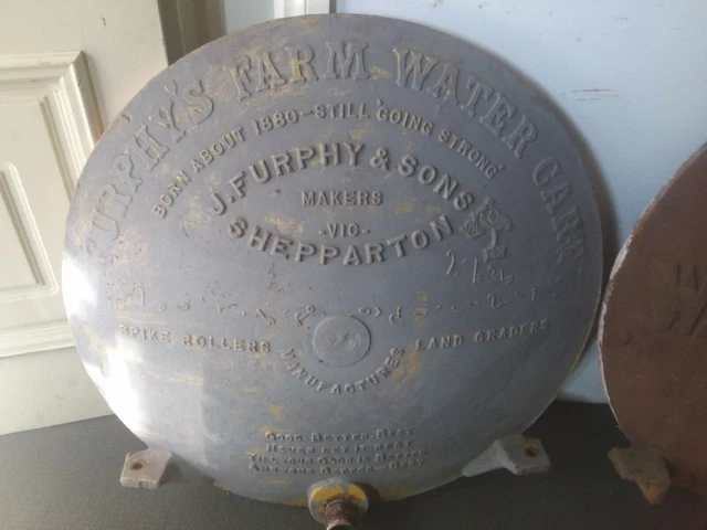 FURPHY CART water tank end 1965/75 $2,900.00 - PicClick AU