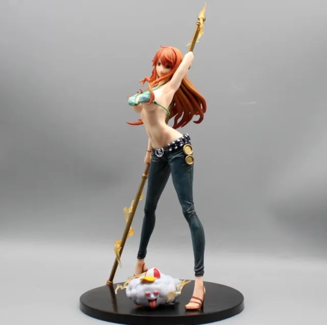 37CM Anime One Piece Nami PVC Action Figure Large Statue Collectible Gift