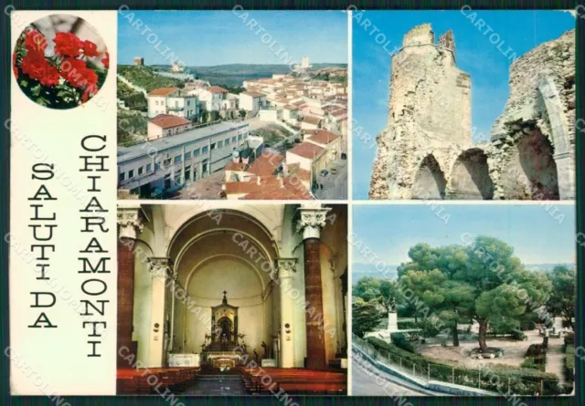 Sassari Chiaramonti Saluti da Foto FG cartolina ZKM7983