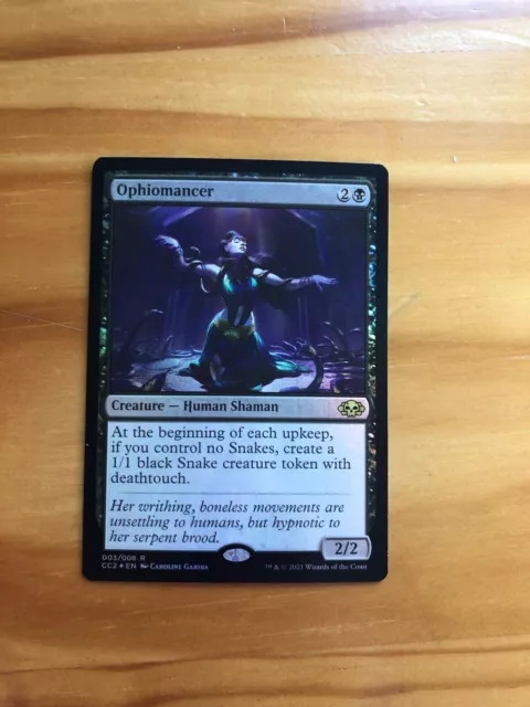 MTG Commander Collection Black Ophiomancer FOIL NM