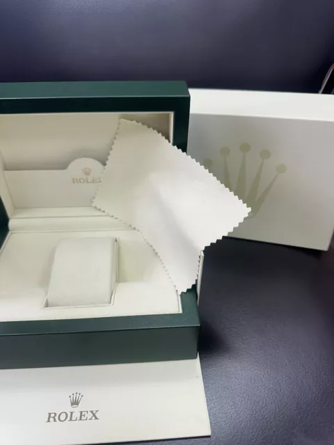 Rolex Watch Box Medium Size,. Authentic Old Style. Excellent Condition