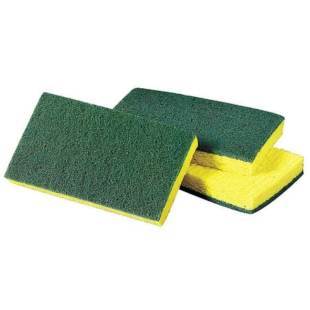 3M 74 Scrubber Sponge,6" L,3-5/8" W,Pk20