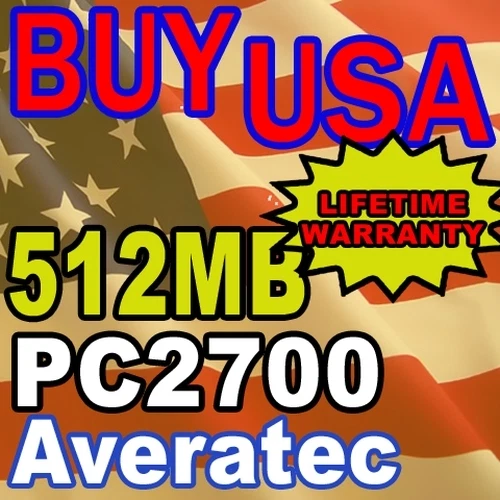 512MB Averatec AV7160-EC1 C3500 Series Memory RAM