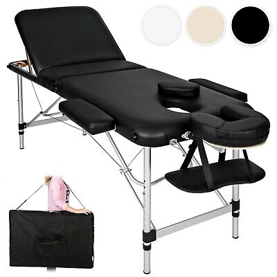 Table Banc Lit de Massage Chaises Pliante Cosmetique en Aluminium Esthetique Sac