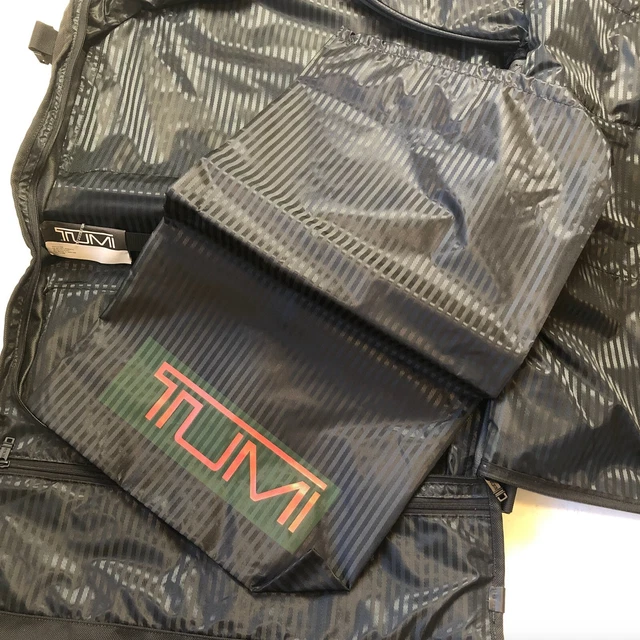 NWT Tumi Alpha Classic Garment Bag black travel suitcase, Ballistic Nylon 5