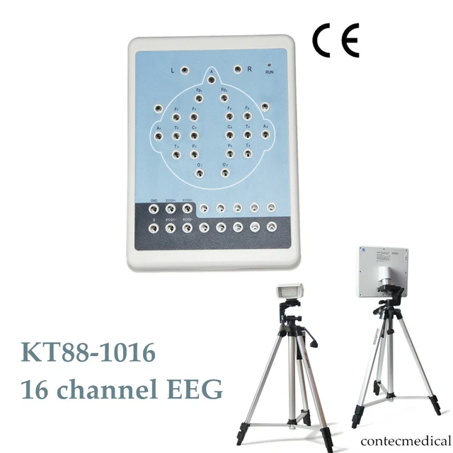 CE KT88 16-Channel EEG Mapping system Machine Digital Brain Electroencephalogram