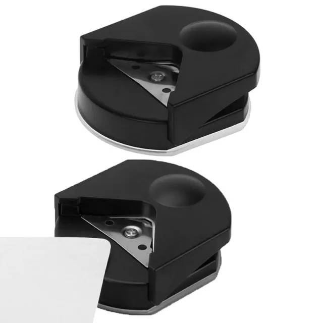 2pc 4R Premium Corner Rounder Punch 4mm Black Paper Card Photo Cutter To.MJ