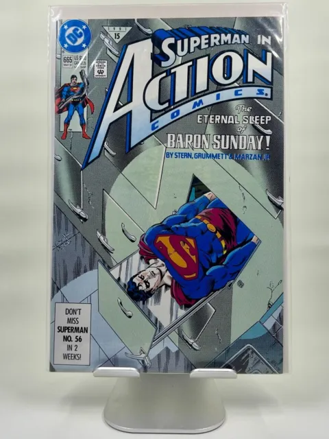 Dc Comics Superman In Action Comics 665 Eternal Sleep Of Baron Sunday
