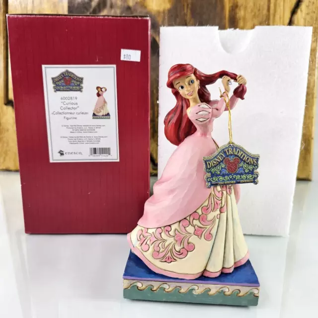 Enesco The Little Mermaid Ariel Curious Collector 6002819 Disney Showcase NEW