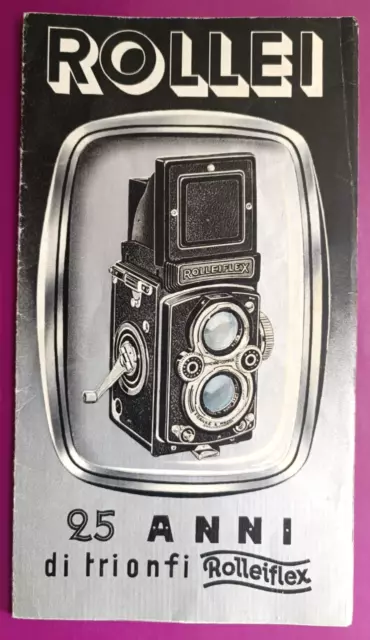 Rolleiflex Brochure Pubblicitario Macchina Fotografica Rollei Primi 900 R@Ro-951