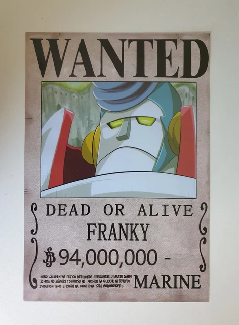 ONE PIECE WANTED Dead Or Alive Nico Robin Poster 20cm X 28cm EUR 6,88 - IT