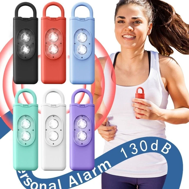 Allarme Tascabile Per Autodifesa - 130 DB Con Luce LED, Portachiavi Per Donne E Bambini - Foto 12