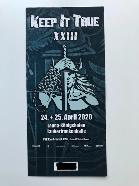 Keep It True 2023 Ticket Hardticket - Kit Haupttage Freitag 21.04. + Sa 22.04.23