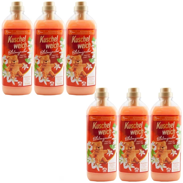 Kuschelweich Fabric Softener Blossom Magic Orange Blossom 6 X 33.8oz 33WL