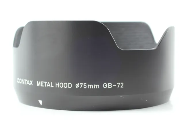 [Casi como nuevo] Campana metálica para lente Contax GB-72 para lente 645 80 mm 55 mm de JAPÓN