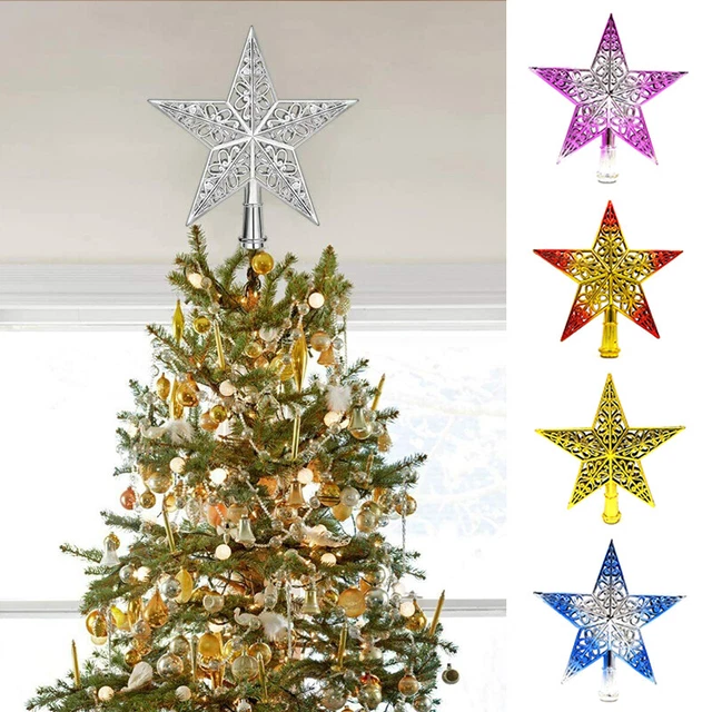 - Weihnachtsbaum Schaustück Verdreht Curve Stern Christbaum Verzierungen Dekor ✪