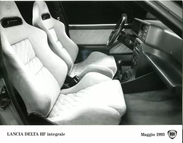 Lancia Delta HF integrale Evo 1993 original period press photograph - 4