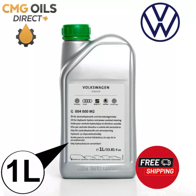 GENUINE VW/AUDI/SEAT/SKODA POWER Steering Fluid 1Ltr £18.89 PicClick UK