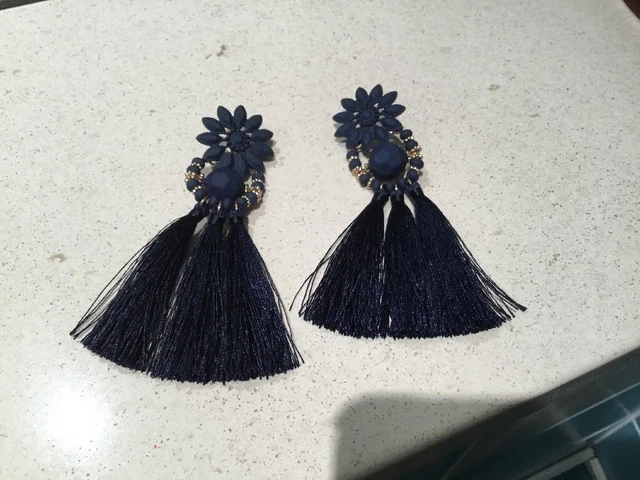 Boucles D'oreilles Pendantes Le Bijou Français - Opalite De Feu à Facettes, Acier Inoxydable, Dormeuses